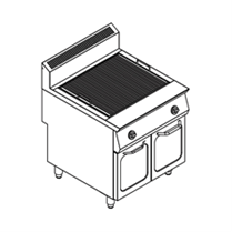 شواية فحم غازية