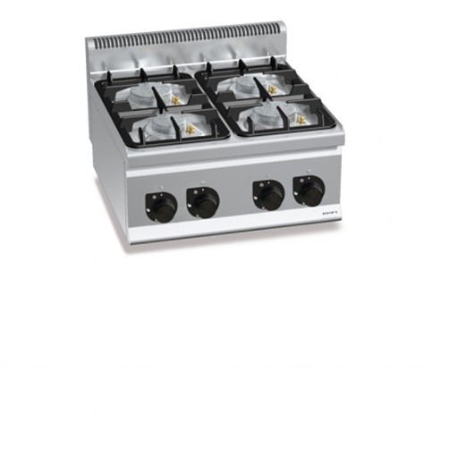 4-Burner Over-Counter Gas Cooker