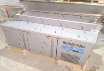 ثلاجة بيتزا وسلطات 2 باب