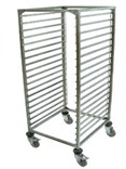 16GN 1/1 Stainless Steel Trolley
