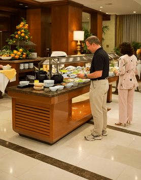 بوفية سلطات مبردة